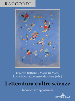cover image of Letteratura e altre scienze